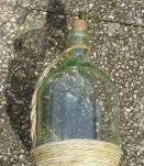 dame jeanne en verre