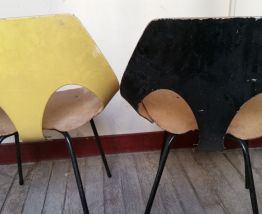 2 chaises Jason par Carl Jacobs pour Kandya, 1950