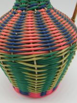 bouteille scoubidou vintage
