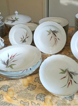 Service de table en porcelaine fine