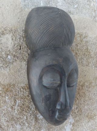 masque bois H37cm