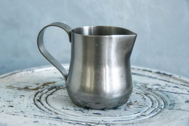Pot à lait en inox