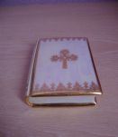 BOITE A BIJOUX EN FORME DE MISSEL EN PORCELAINE