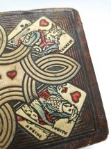 Ancienne boîte pour jeu de cartes