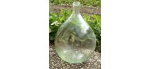 dame jeanne en verre  6L, ancienne