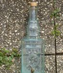 Grande bouteille 2 litres Carrée avec robinet