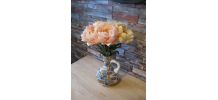 Creation en Vase fait avec bouteille