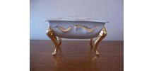 BOITE A BIJOUX ANCIENNE EN PORCELAINE DE LIMOGES