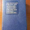 Dictionnaire de poche Francais Anglais vintage 1952