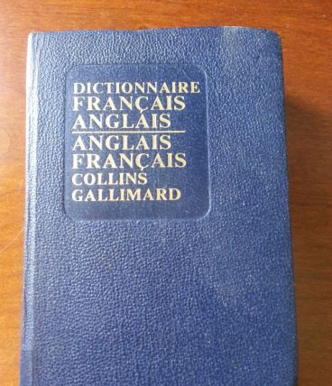 Dictionnaire de poche Francais Anglais vintage 1952