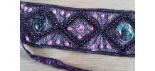Magnifique ceinture colorée qui égaiera vos vêtements 