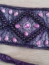 Magnifique ceinture colorée qui égaiera vos vêtements 
