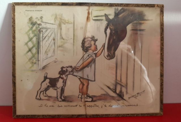 Dessin de Germaine Bouret