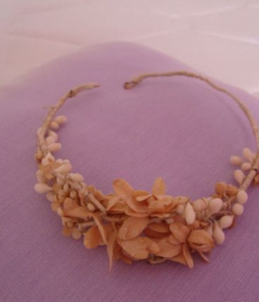 ANCIENNE COURONNE DE MARIEE ( DEBUT XXème siècle) 