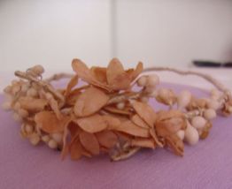 ANCIENNE COURONNE DE MARIEE ( DEBUT XXème siècle) 