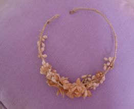 ANCIENNE COURONNE DE MARIEE ( DEBUT XXème siècle) 