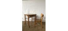  Bureau vintage Baumann et sa chaise