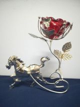 4 objets en argent 925 