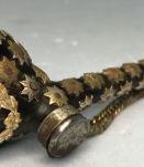 Pipe bois et corne et tôle 