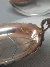 Flûtes à champagne argent 925 cristal taillé 