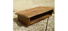 console  murale  en  bois  , vintage