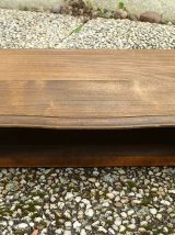 console  murale  en  bois  , vintage