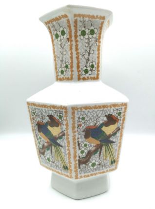Vase octogonal esprit japon