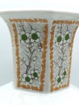 Vase octogonal esprit japon