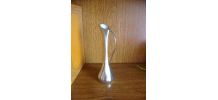 ANCIEN SOLIFLORE EN METAL CHROME