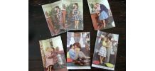 lot 25 cartes postales vintage originales  années 60 vierges