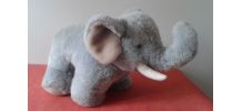 Peluche:Eéléphant gris