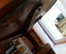 tabouret réglable année 40