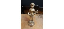Figurine chérubin en bronze ancienne