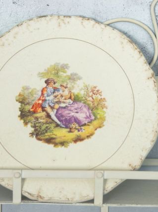Dessous de plat faïence Saint Amand