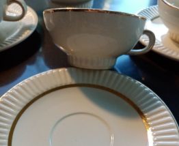 Service à café XIXème porcelaine de Paris