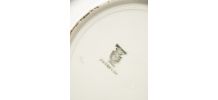 Plat creux  Digoin rose