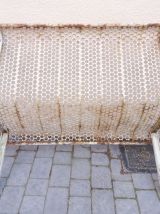 BANC EN METAL VINTAGE 40/50