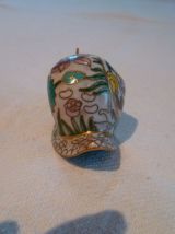 Adorable petit escargot laiton émaillé cloisonné
