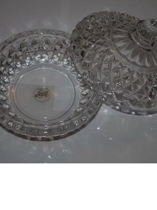 petite bonbonnière en cristal 
