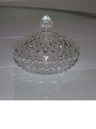 petite bonbonnière en cristal 
