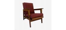 Fauteuil années 50 style scandinave 3 positions