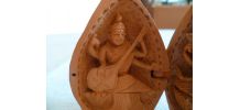 Autel temple bouddhiste portatif vintage
