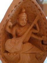Autel temple bouddhiste portatif vintage