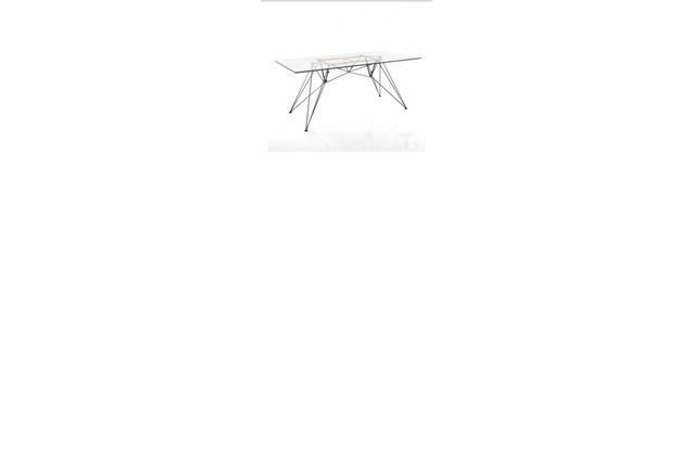 Table neuve design italien verre trempe 