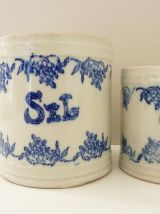 4 pots à épices en céramique Terre d'acier Saint-Uze. 