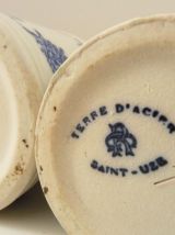 4 pots à épices en céramique Terre d'acier Saint-Uze. 