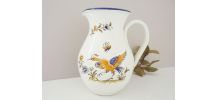 Pichet, carafe, cruche en céramique Décors Moustiers XVIIIe 