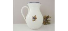 Pichet, carafe, cruche en céramique Décors Moustiers XVIIIe 