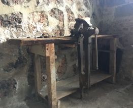 Établi d'atelier dans son jus 