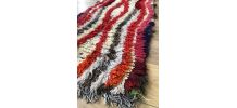 Tapis berbère marocain Beni Ouarain vintage